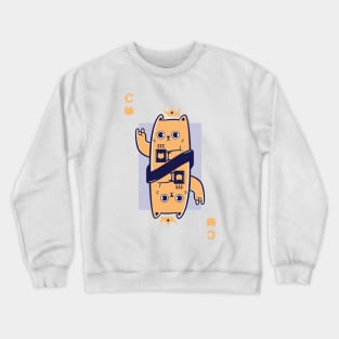 Cat Card Crewneck Sweatshirt